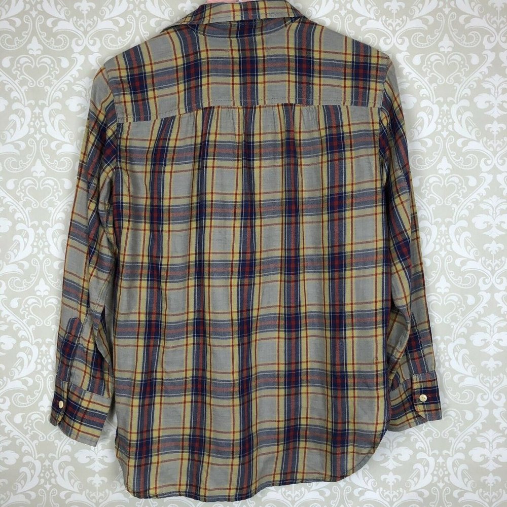 Madewell Rivet Thread Cargo Workshirt Rhoda Plaid - Picture 8 of 8